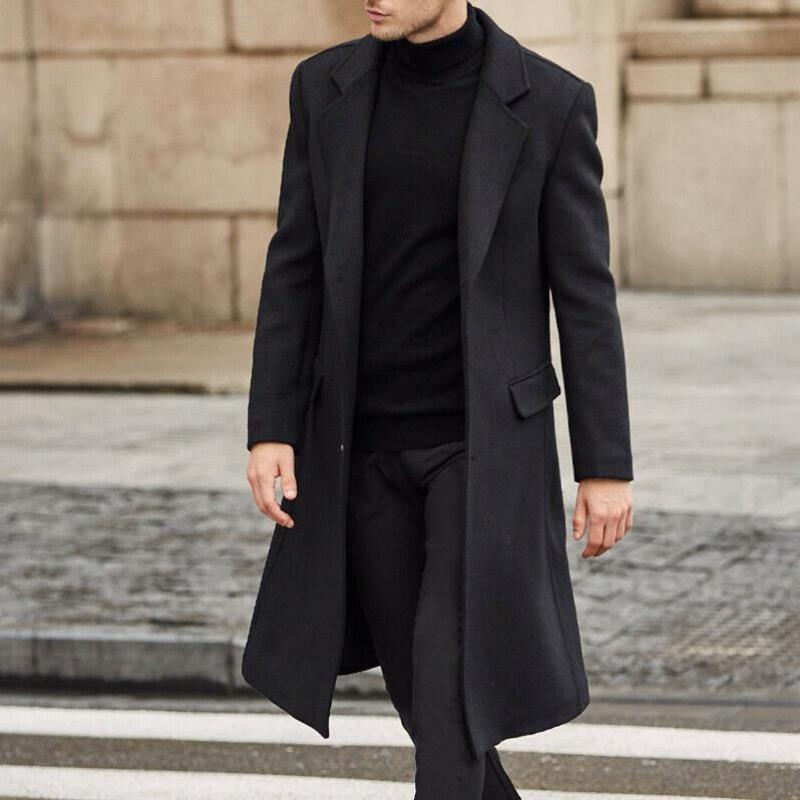 Quentin | Stylish Knee-Length Overcoat for Men