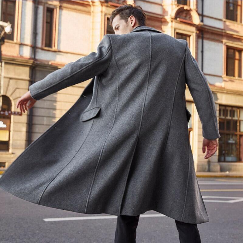 Quentin | Stylish Knee-Length Overcoat for Men