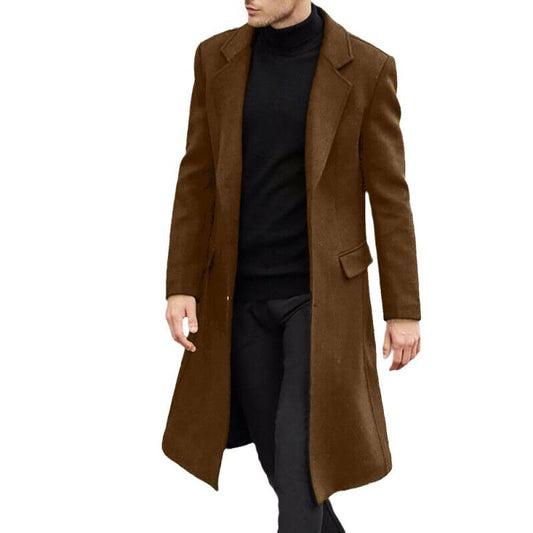 Quentin | Stylish Knee-Length Overcoat for Men